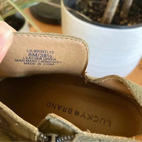 Lucky Brand Camo ankle  boots - Picture 5 of 5